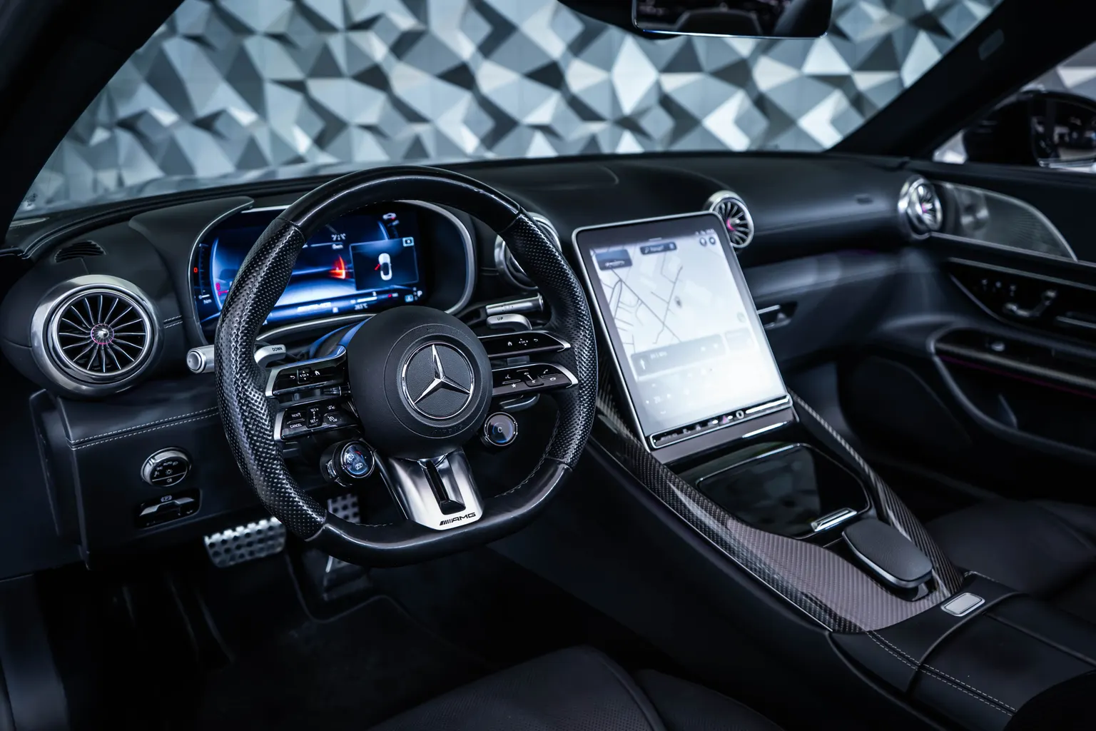 Mercedes-Benz SL 63 AMG 4M+ Carbon*Night*Burm – снимка 8