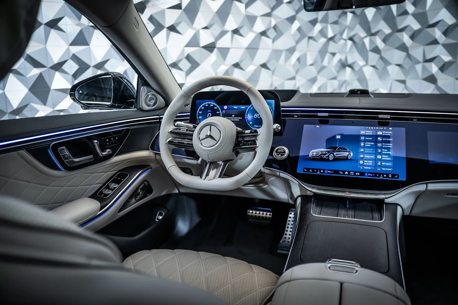 Mercedes-Benz S 450 d L 4M AMG*Pano*Burm*360 – снимка 10