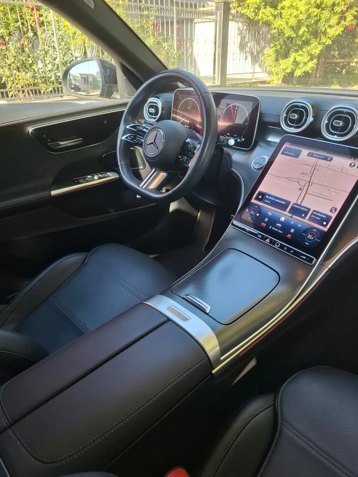 Mercedes-Benz C 200 4M AMG WideScreen MBUX MASSAGE 360 – снимка 15