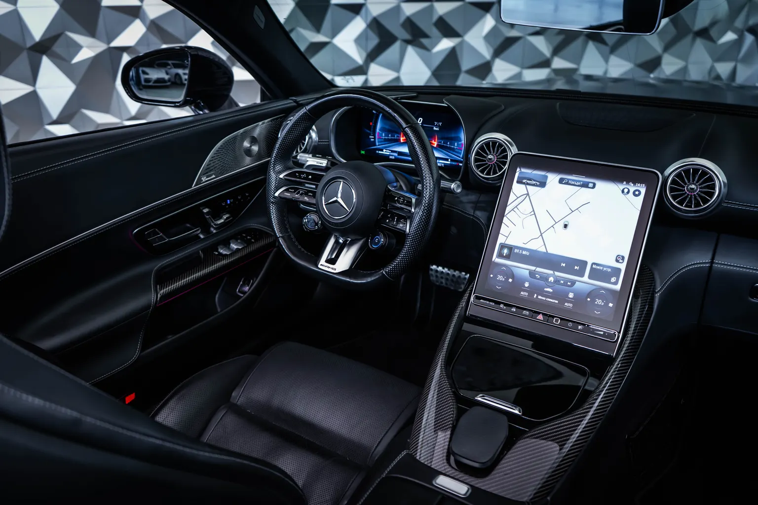 Mercedes-Benz SL 63 AMG 4M+ Carbon*Night*Burm – снимка 11